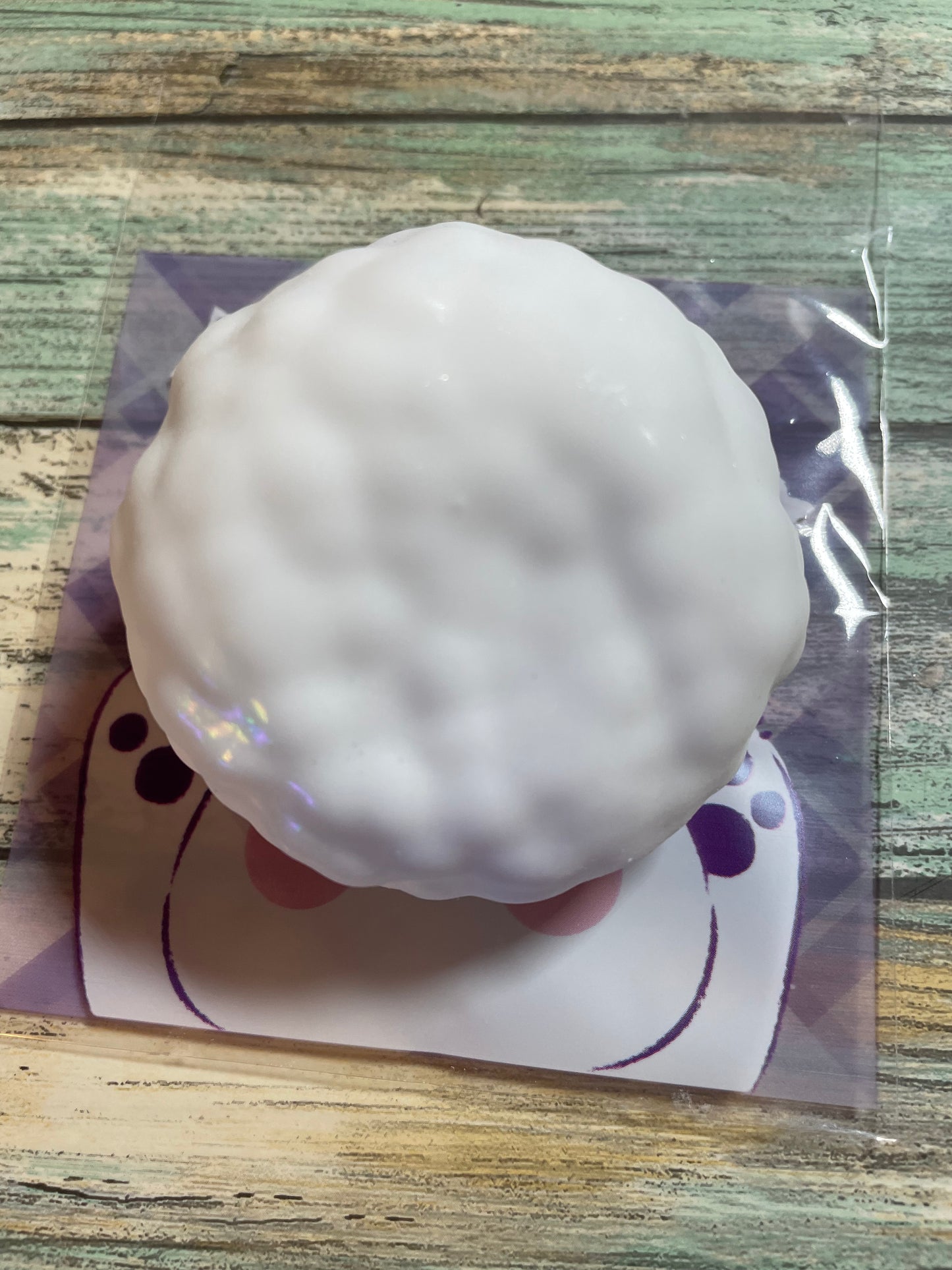 Crunchy fishbowl bead squishy