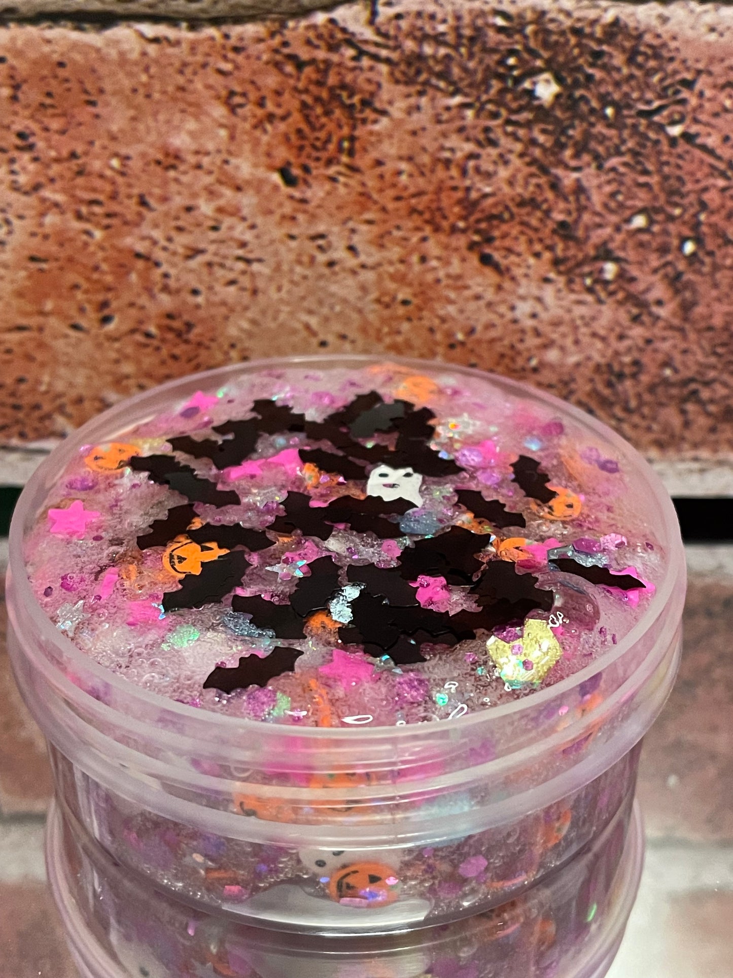 Lil Boo Fimo/sequin bomb