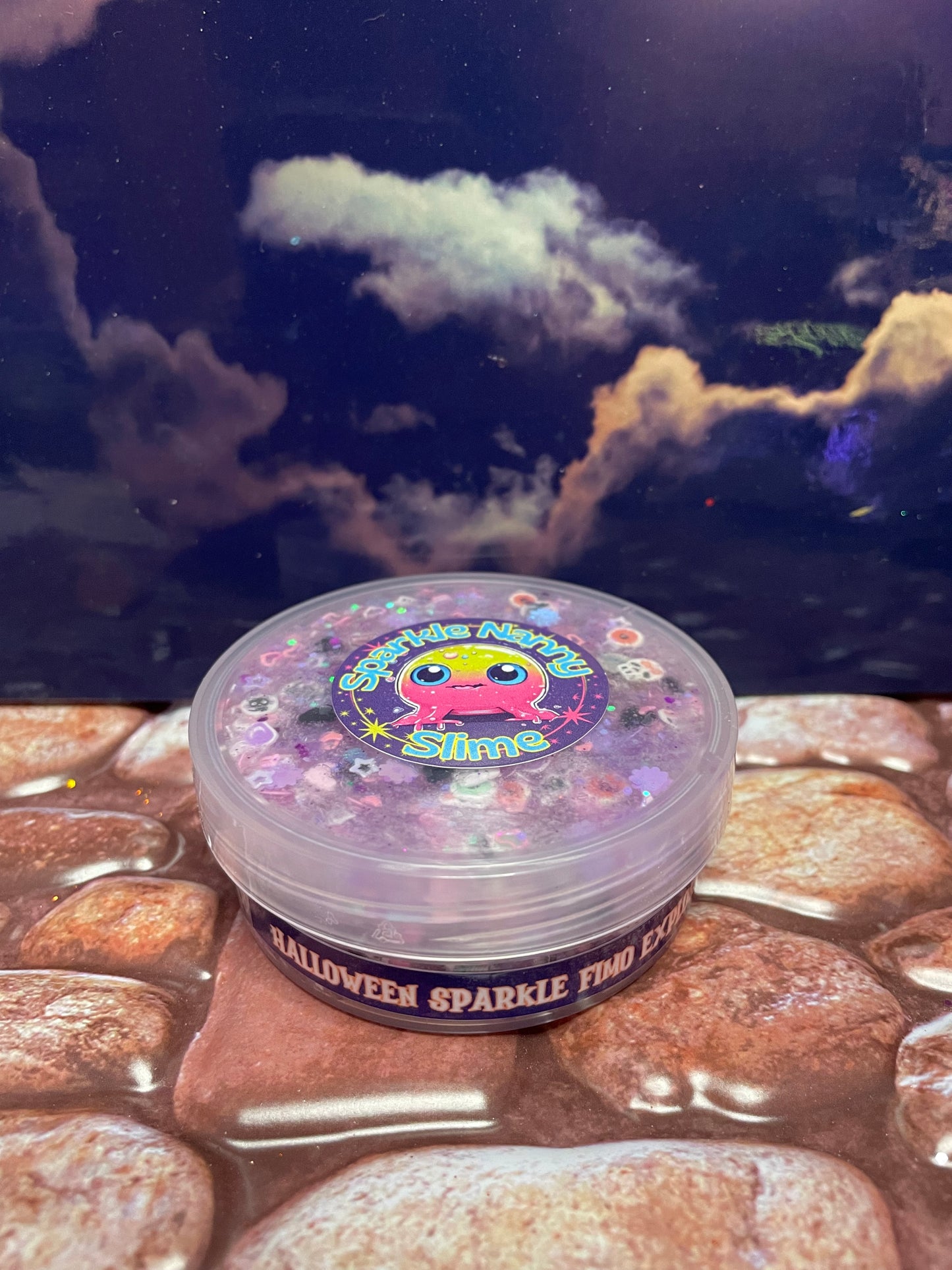 Halloween sparkle fimo explosion