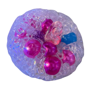 Sugar scrub vacuum stress ball