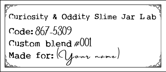 Curiosity & Oddity Slime Lab