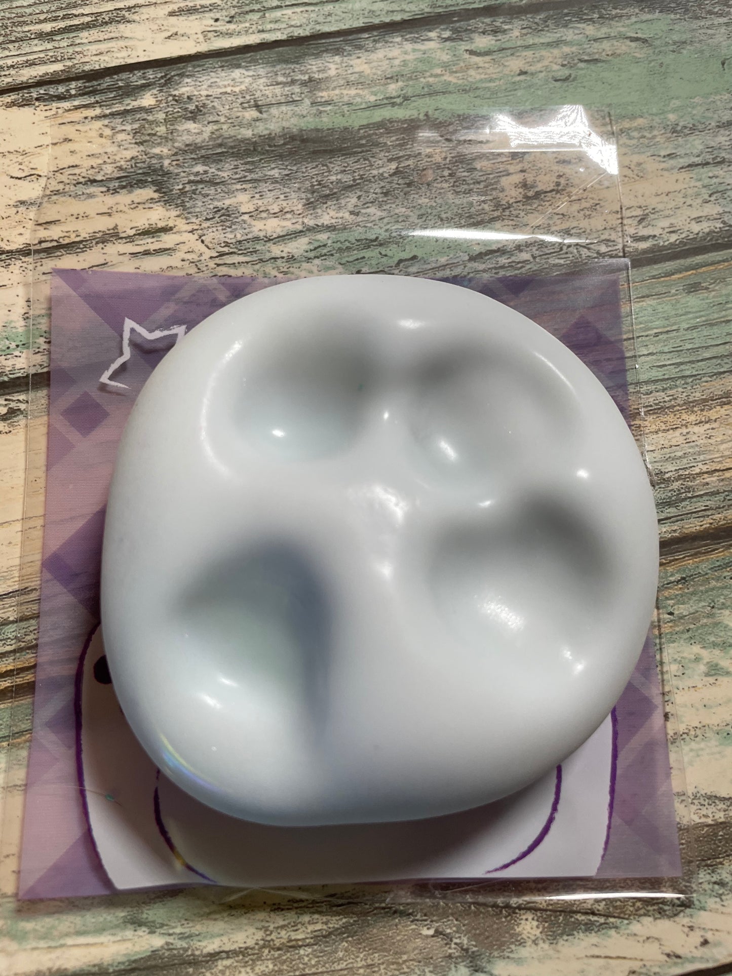 Squishy sand stress ball