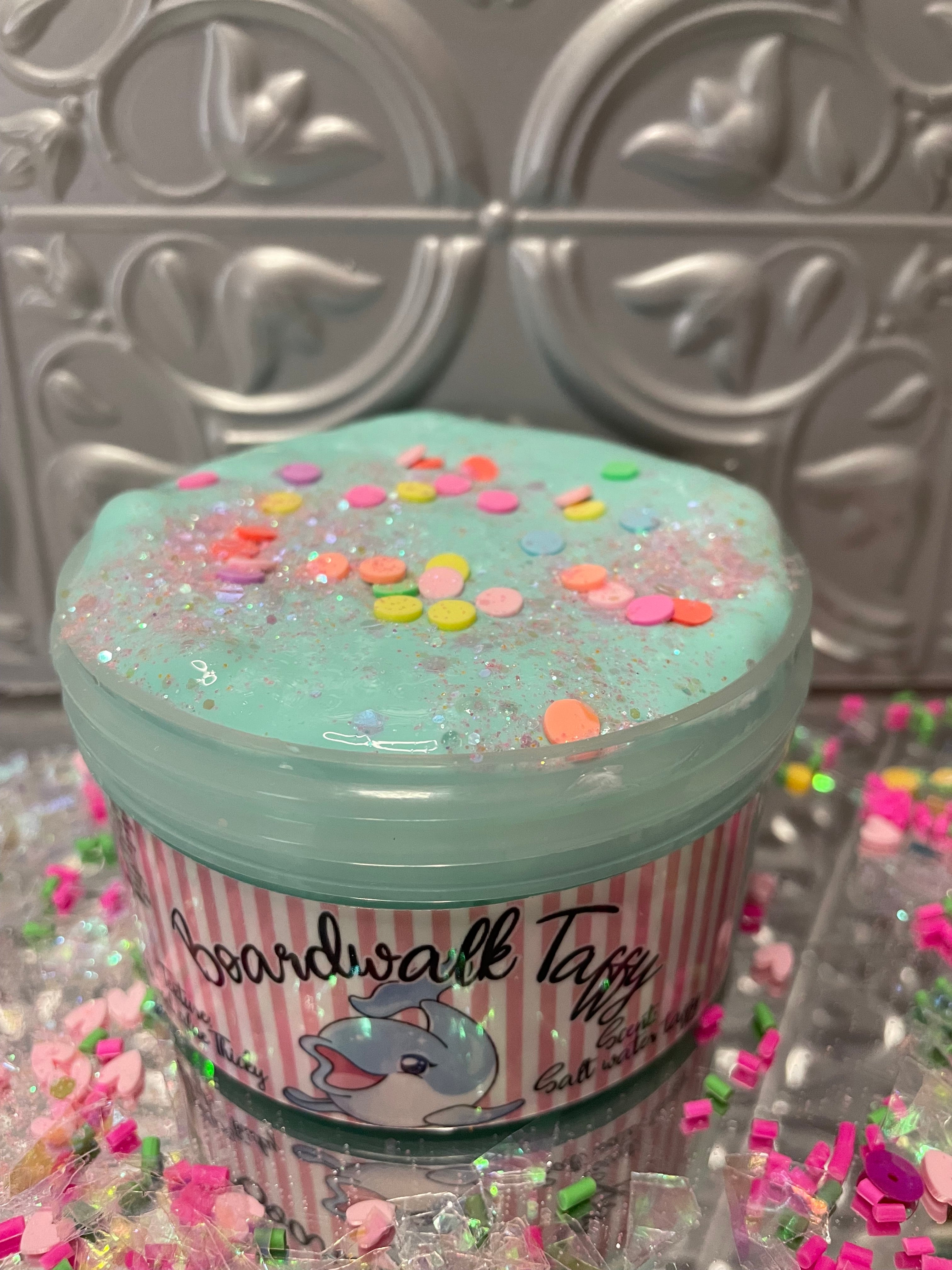 Boardwalk Taffy – Sparkle Nanny Slime