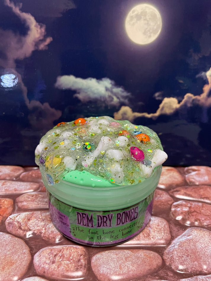 Dem Dry Bones Sparkle Nanny Slime
