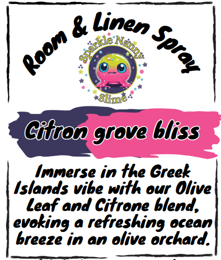 Citron grove bliss ~ Room & Linen spray