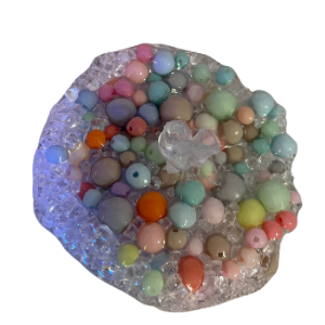 Sugar scrub vacuum stress ball