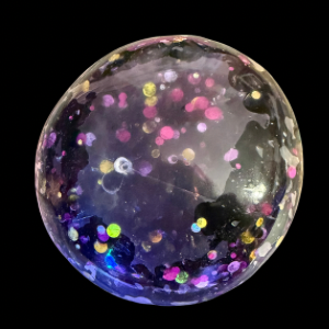 Squishy crunchy slime stress ball